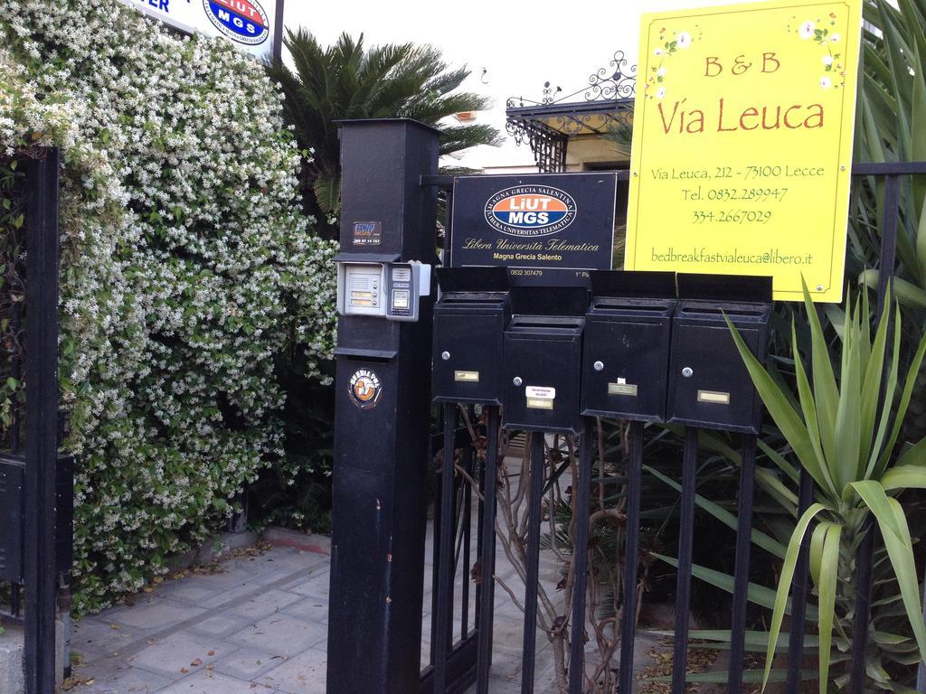 Bed And Breakfast Via Leuca 莱切 外观 照片